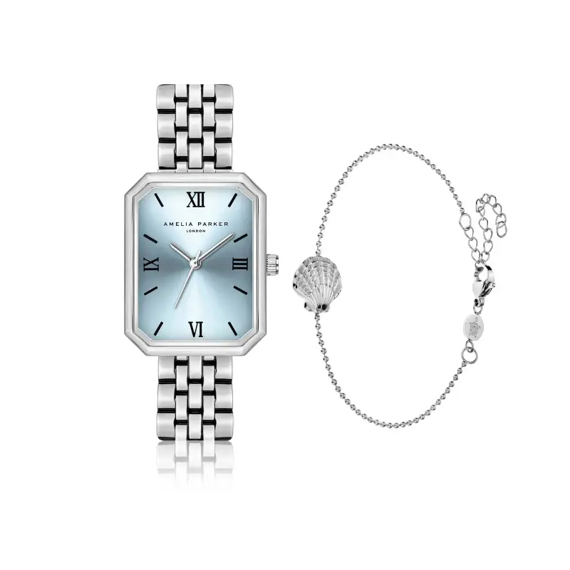 Orologio con bracciale da donna Amelia Parker Maris Link