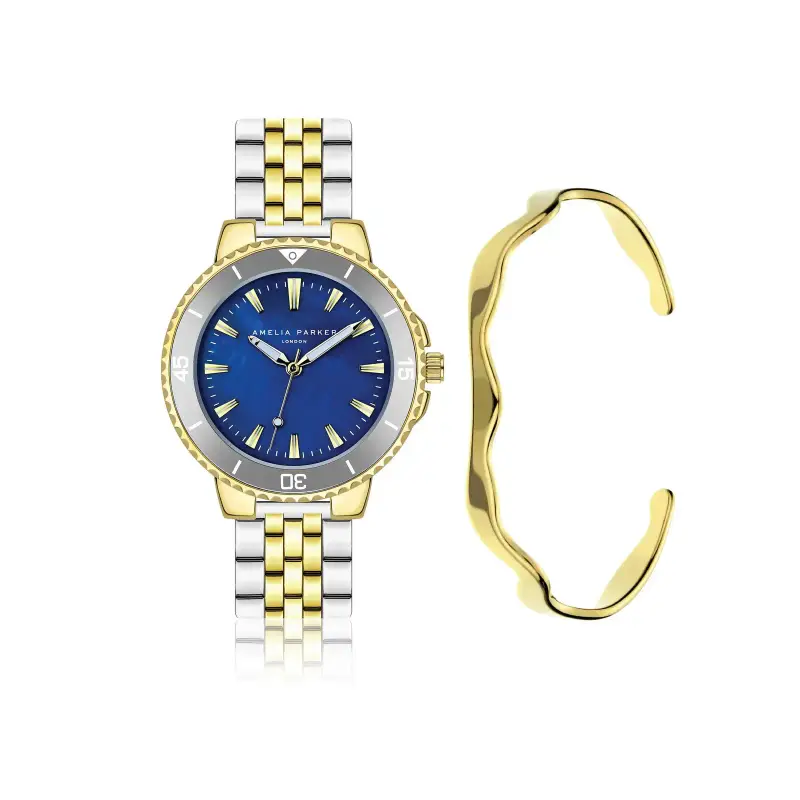 Orologio con bracciale da donna Amelia Parker Orcena Link