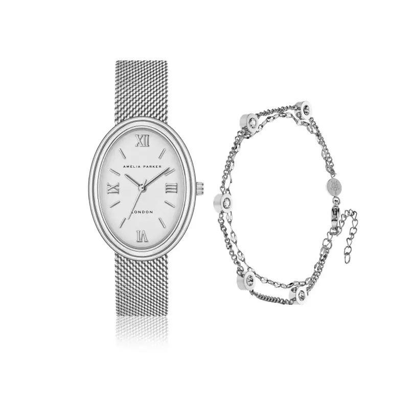Orologio con bracciale da donna Amelia Parker Soraya Mesh