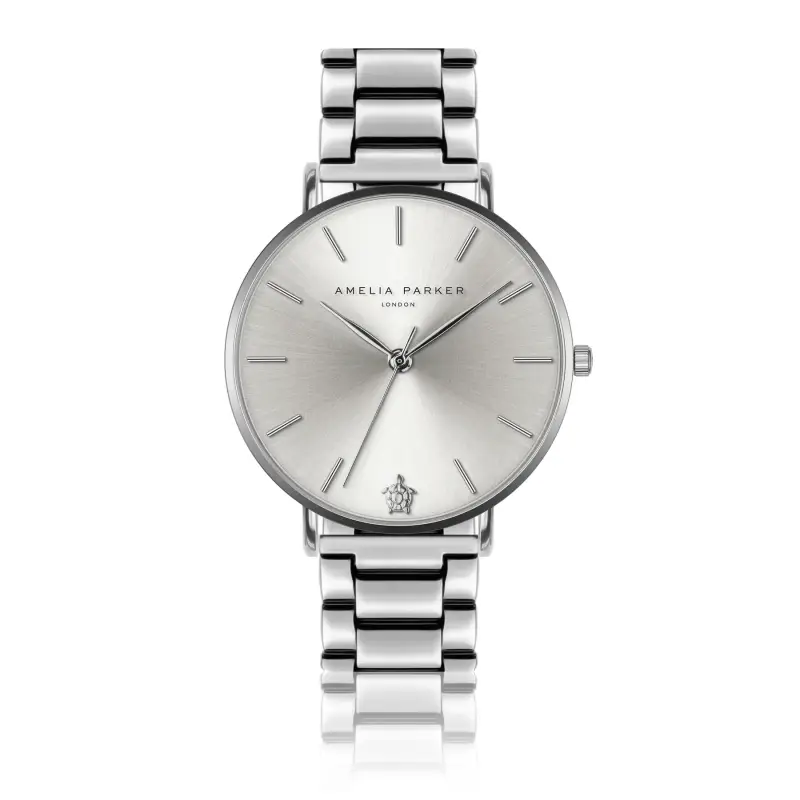 Orologio da donna Amelia Parker Capsule Grey Link