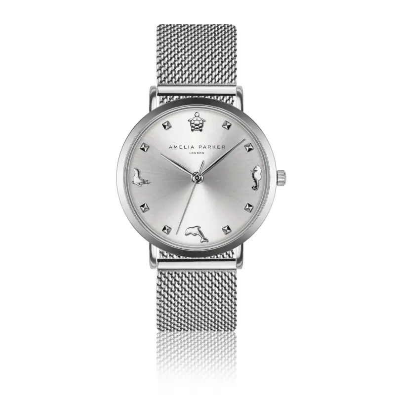 Orologio da donna Amelia Parker Charm Mesh