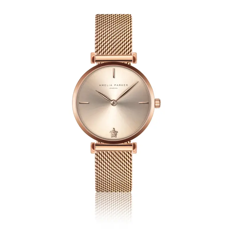 Orologio da donna Amelia Parker Gold Shore Mesh