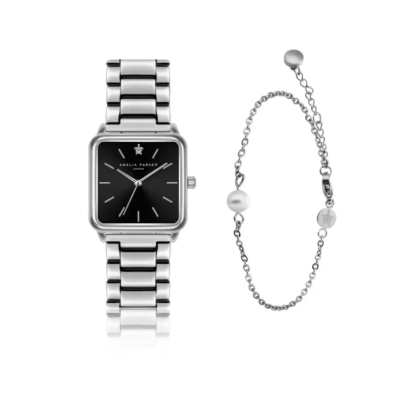 Orologio da donna Amelia Parker Night Voyage Link