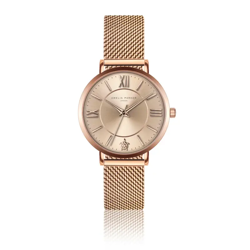 Orologio da donna Amelia Parker Petite Rose Mesh