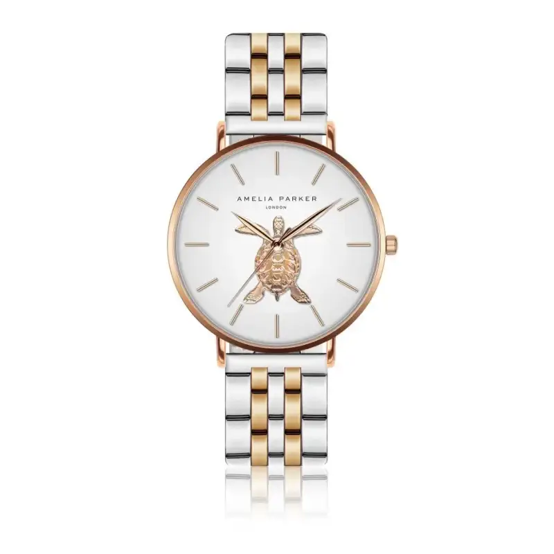 Orologio da donna Amelia Parker Rose Turtle