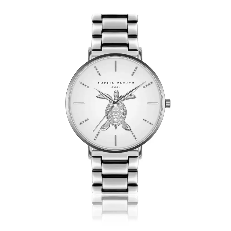 Orologio da donna Amelia Parker Sand Turtle Link