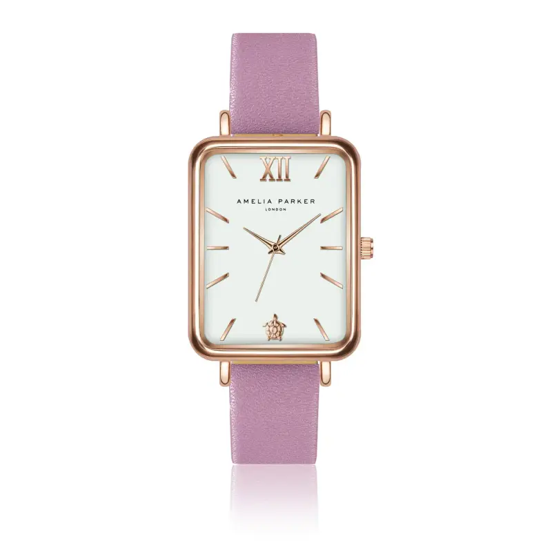 Orologio da donna in pelle Amelia Parker Blissful Beach