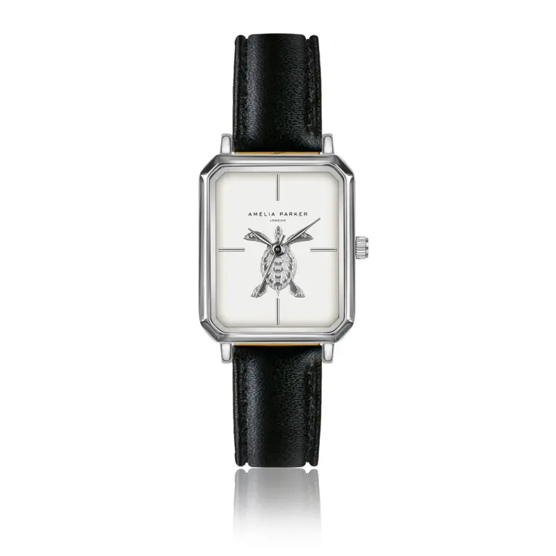 Orologio da donna in pelle Amelia Parker Serendipity Sea