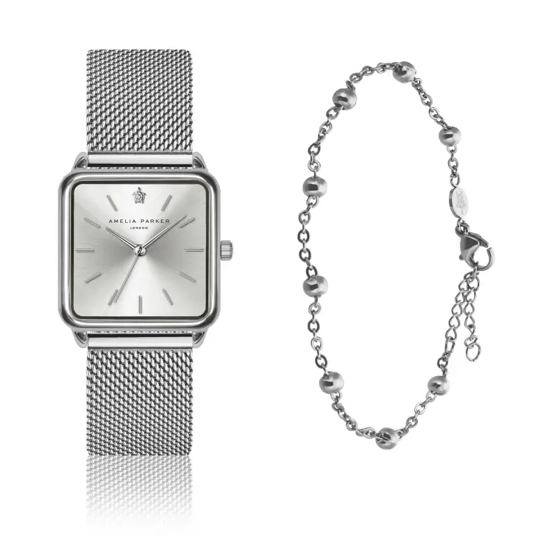 Orologio e bracciale da donna Amelia Parker Plaza