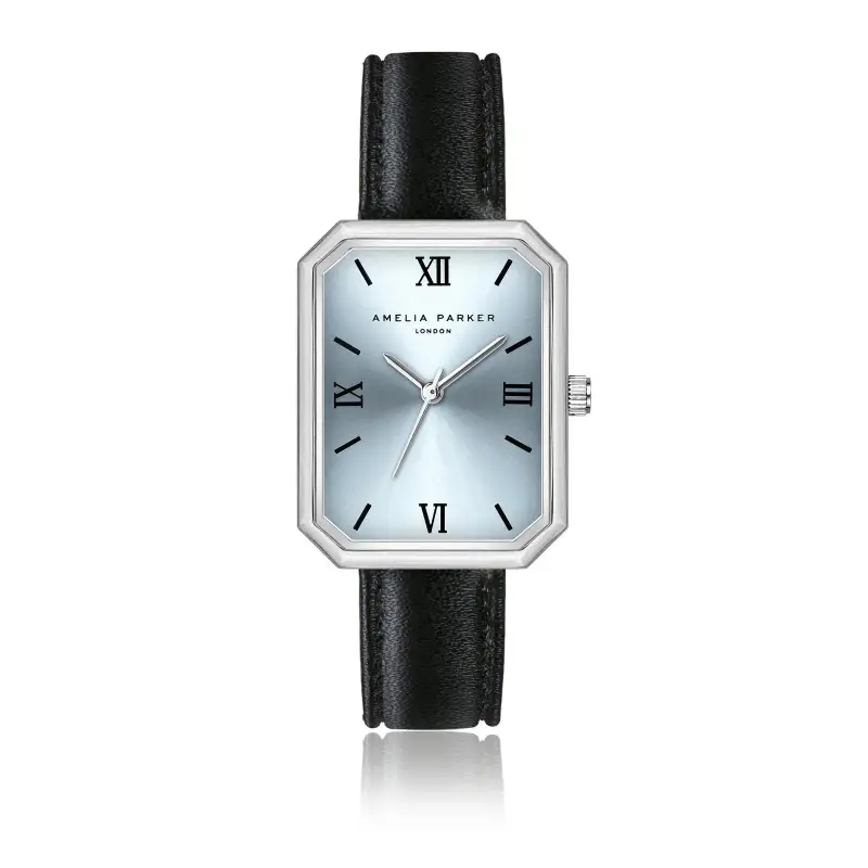 Orologio imbottito e cucito liscio donna Amelia Parker Maris