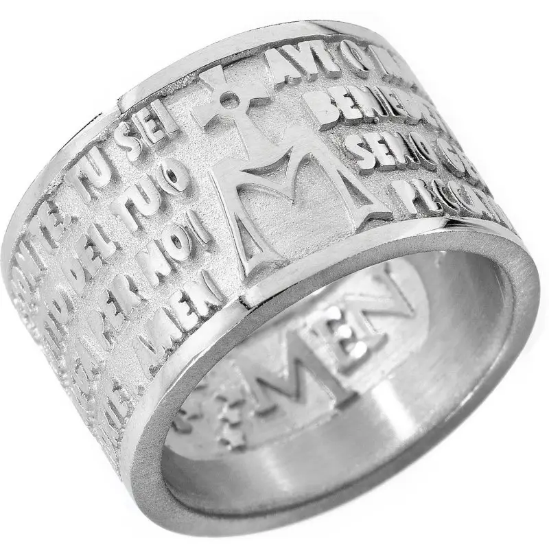 Anello Amen Unisex - Am-20 - Unisex - Amen