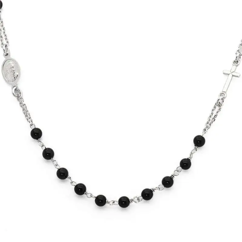 Collana Donna Gioielli Amen Rosario - CROBN3