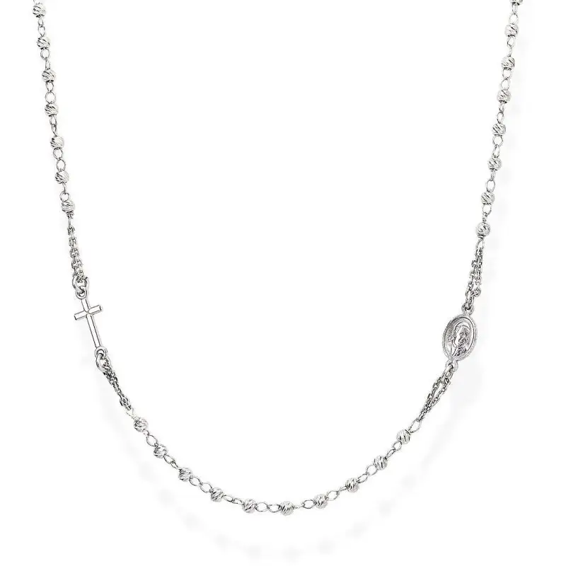 Collana Donna Gioiello Amen Rosari Con Crocifisso - CROBD3