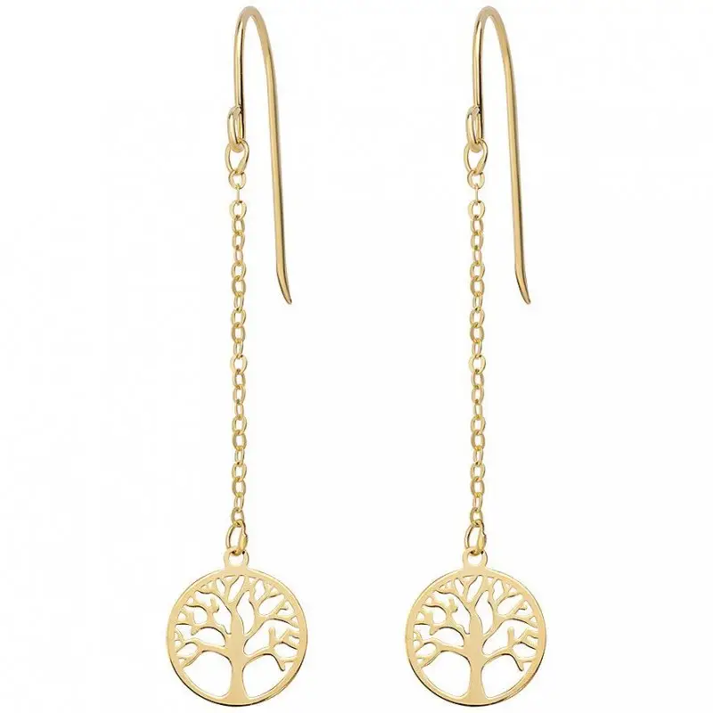 Orecchini Donna Gioielli Amen Albero Della Vita