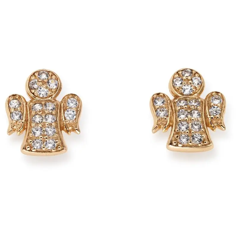 Orecchini Donna Gioielli Amen Angeli - Argento