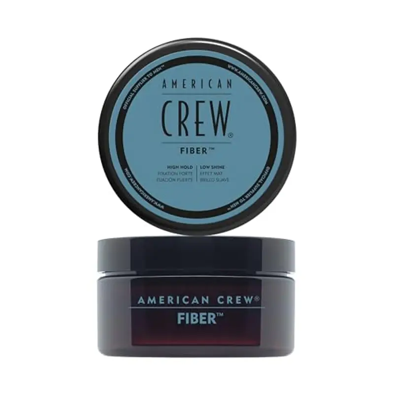 American Crew Fiber, Cera Capelli Uomo, Tenuta Forte & Finish Opaco, Texturizza & Ispessisce i Capelli, 85g