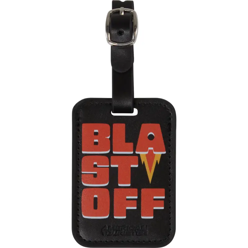 American Tourist. Ta Porta indirizzi rettangolare x2 Blast Off