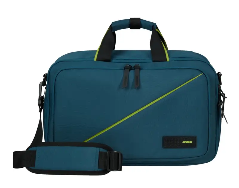 Borsa cabina zaino 40x20x25 American Tourister Take2Cabin Harbor Blue