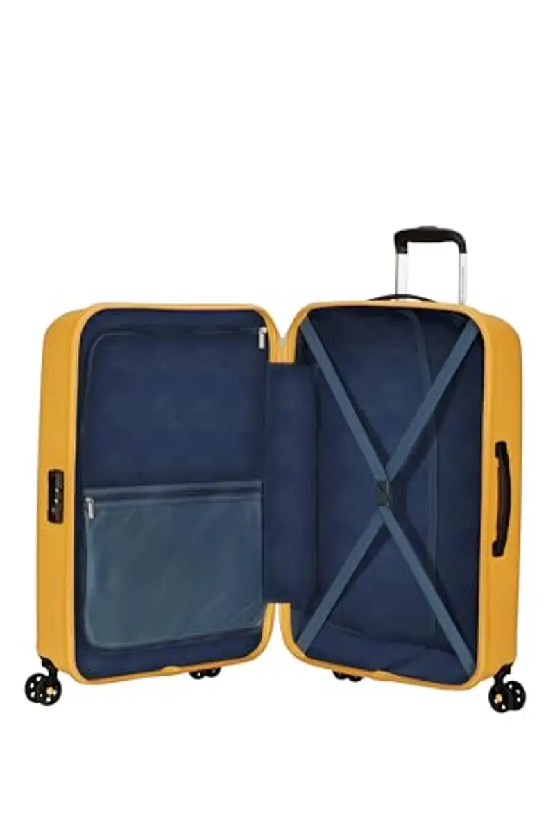American Tourister Ellipso - Spinner S, Bagaglio a Mano, 55 cm, 32 L, Giallo miniatura 3