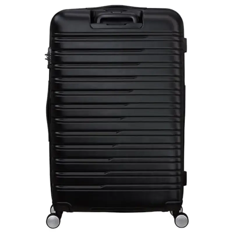 American Tourister Flashline - Spinner L, valigia, 78 cm, 100/109 L, nero (ombra nera) miniatura 2