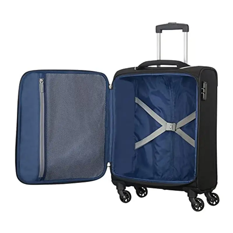 American Tourister Holiday Heat Spinner, 3, 2 chilogrammi di valigie, 67 cm, 66 litri, nero miniatura 2