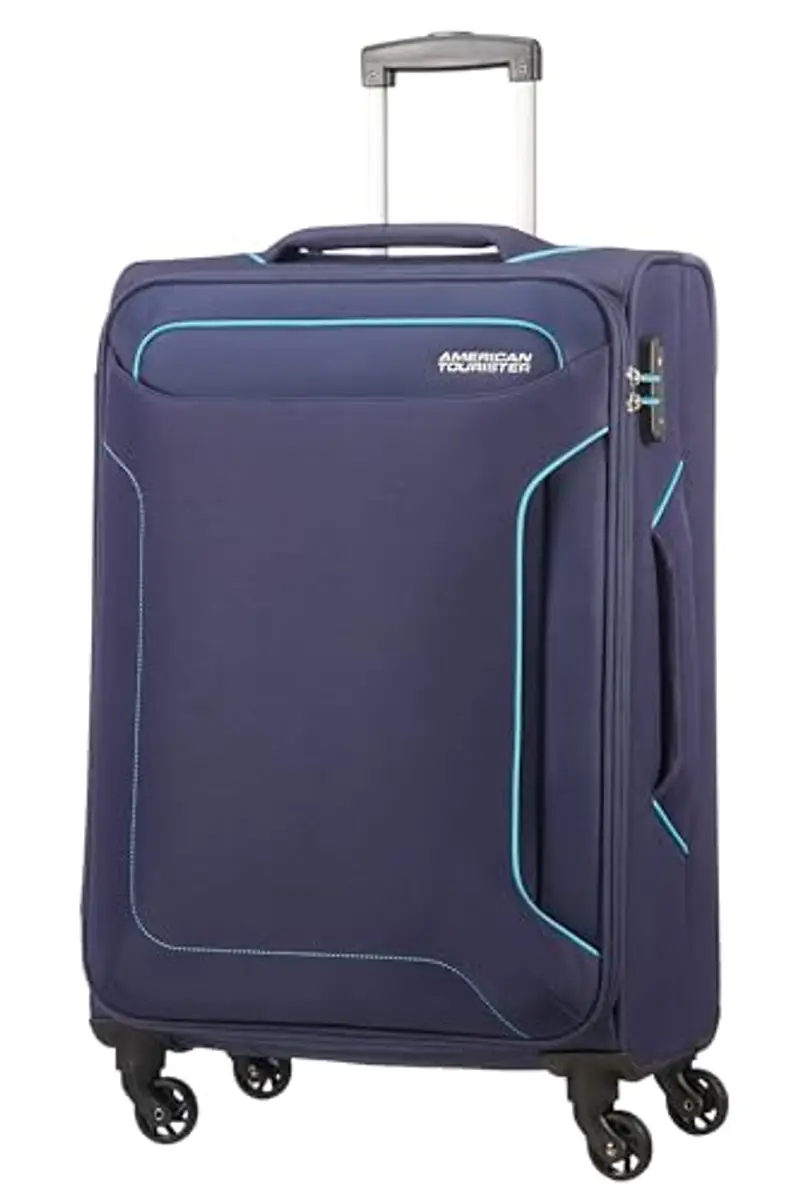 American Tourister Holiday Heat Spinner, 3,2 chilogrammi Suitcase, 67 cm, 66 litri, Navy