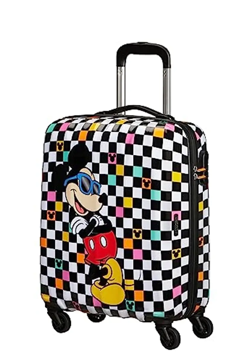 American Tourister Hypertwist, Spinner S, bagagli a mano, 55 cm, 36 L, multicolori