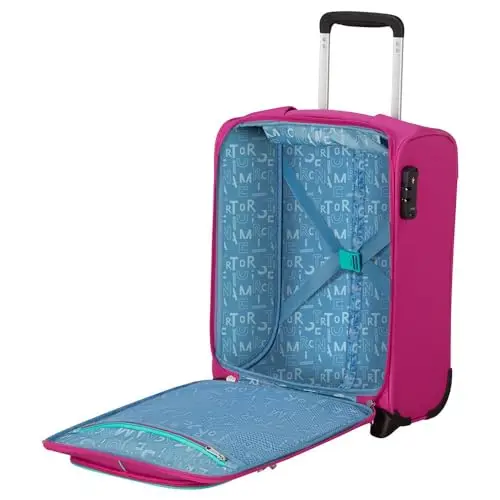 American Tourister Sea Seeker - Upright S, Bagaglio a mano, 45 cm, 28L, Rosa miniatura 3
