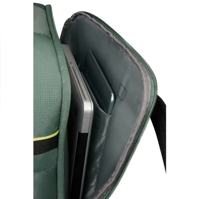 American Tourister Take2Cabin - Borsa da cabina Ryanair 40 x 25 x 20 cm, 24 L, 0, 40 kg, bagaglio a mano, zaino aereo S sottosella, verde (Foresta scura) miniatura 3