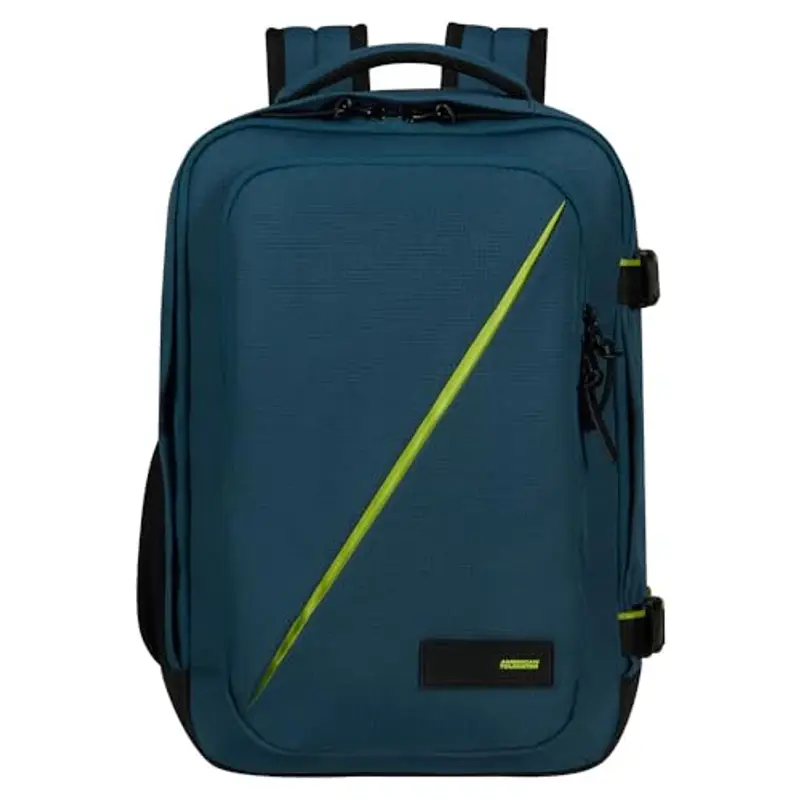 American Tourister Take2Cabin - Ryanair Borsa da cabina sotto il sedile, 25 x 20 x 40 cm, 24 L, Blu (Harbor Blue)