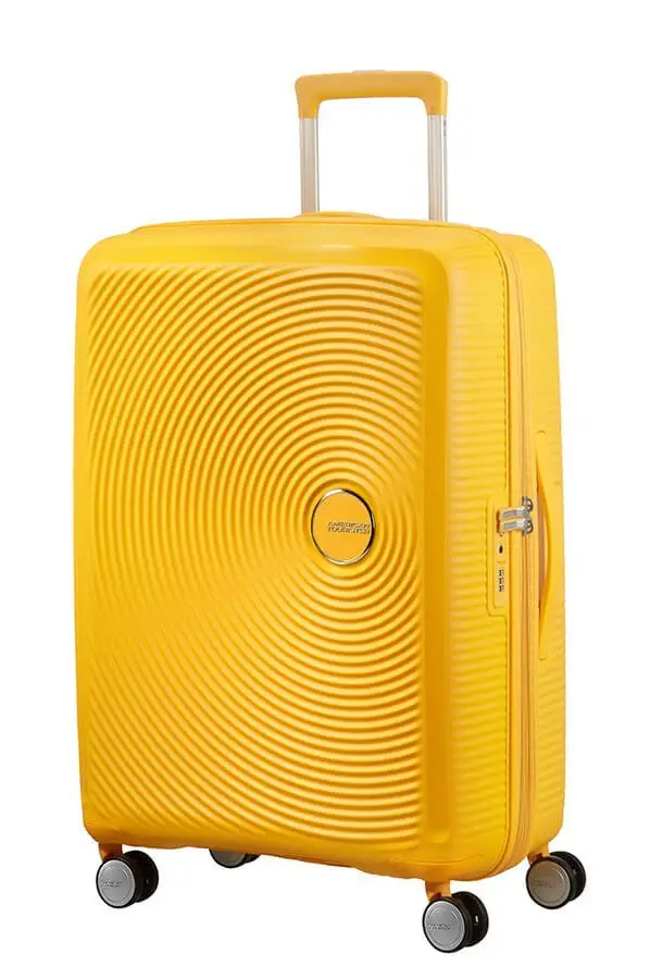 Trolley espandibile American Tourister Soundbox 67cm Golden Yellow