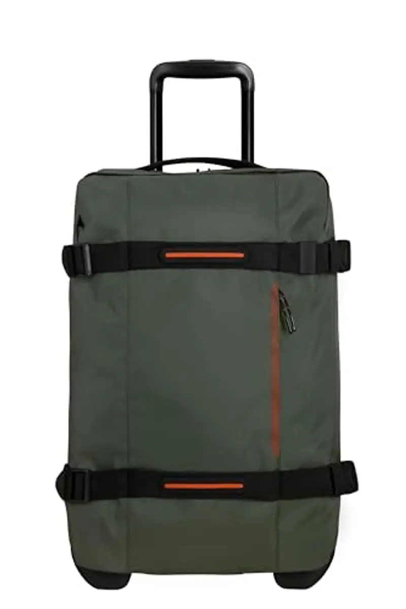 American Tourister Urban Track, Borsa da viaggio con 2 rotoli, 55 cm, 55 L, verde (Dark Khaki)