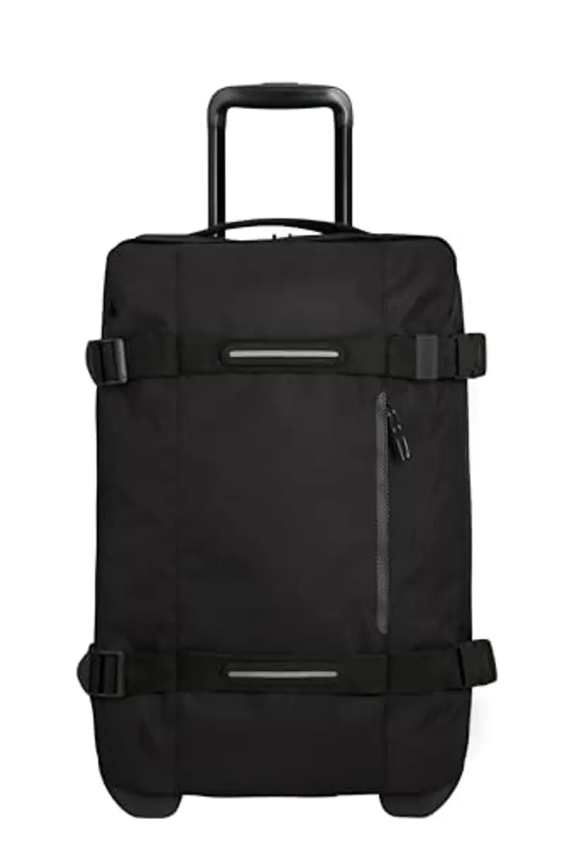 American Tourister Urban Track, Borsa da viaggio con 2 rotoli, 68 cm, 84 L, Nero (Asphalt Black)