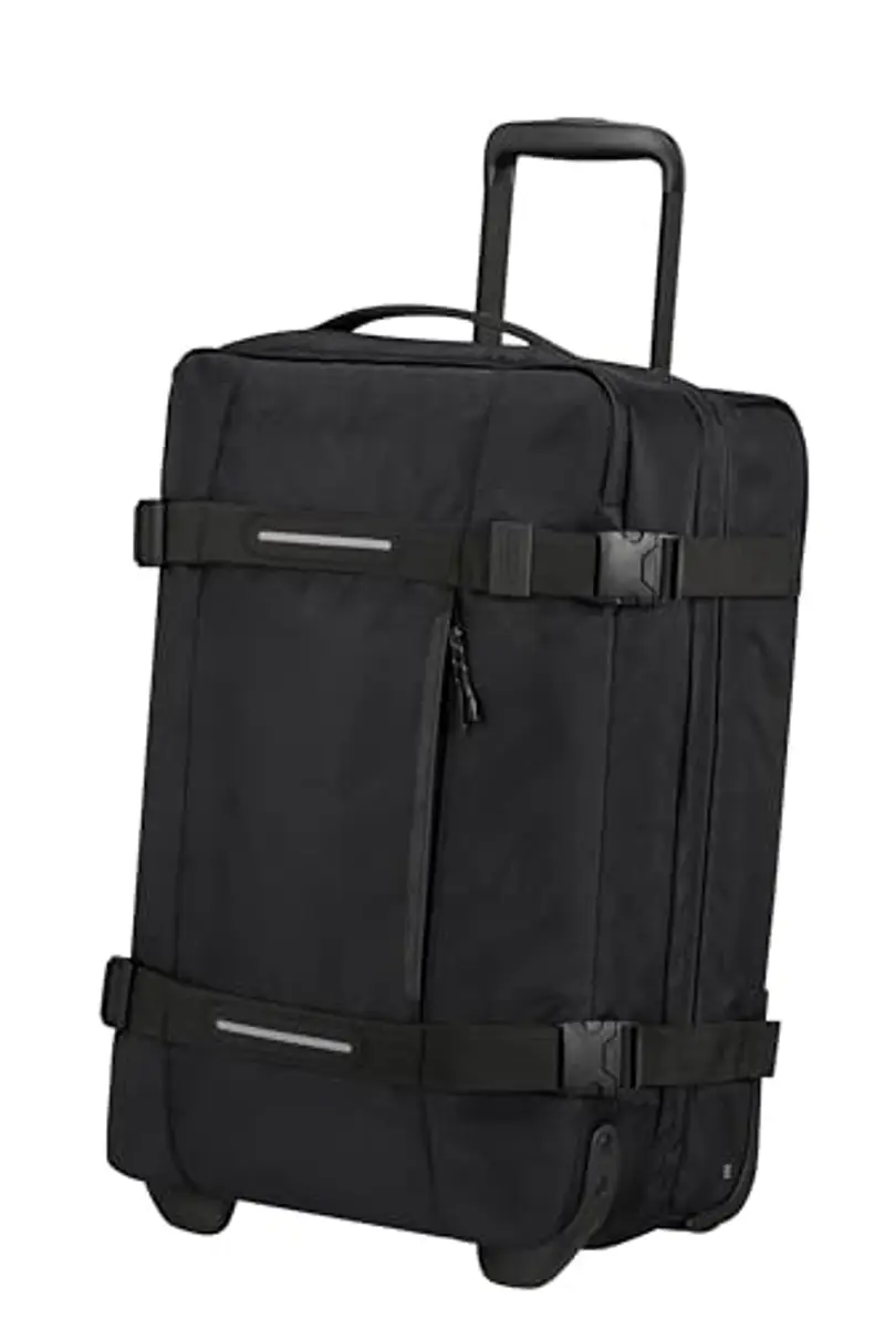 American Tourister Urban Track, Borsa da viaggio con 2 rotoli, 68 cm, 84 L, Nero (Asphalt Black) miniatura 2