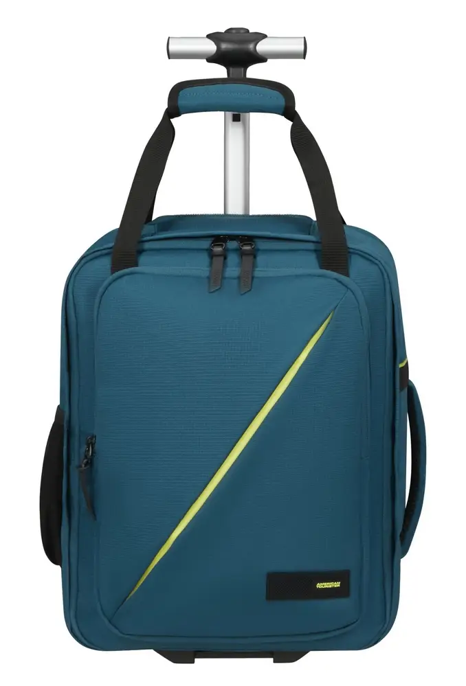 Zaino cabina con ruote 40x30x20 American Tourister Take2Cabin S/M Harbor Blue