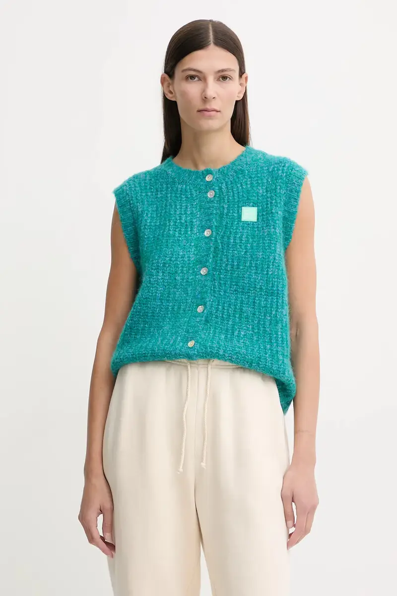 American vintage Gilet Turchese 3958209