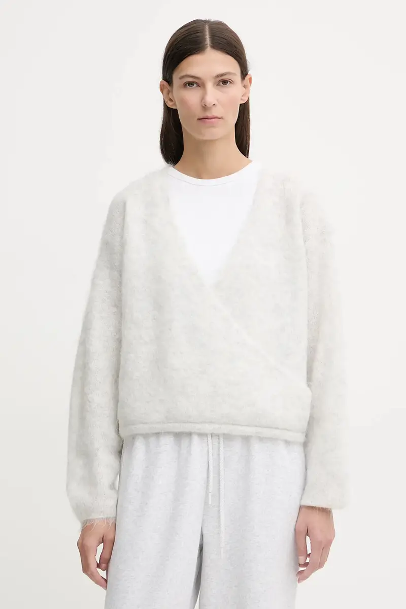 maglione con lana Grigio