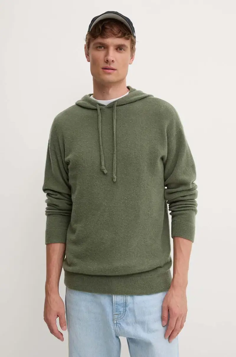 maglione in lana Verde