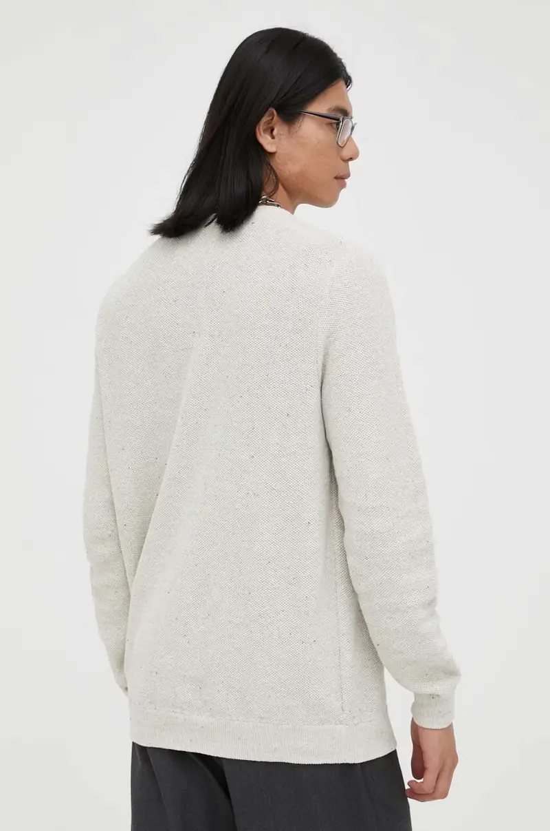 maglione uomo Beige miniatura 3