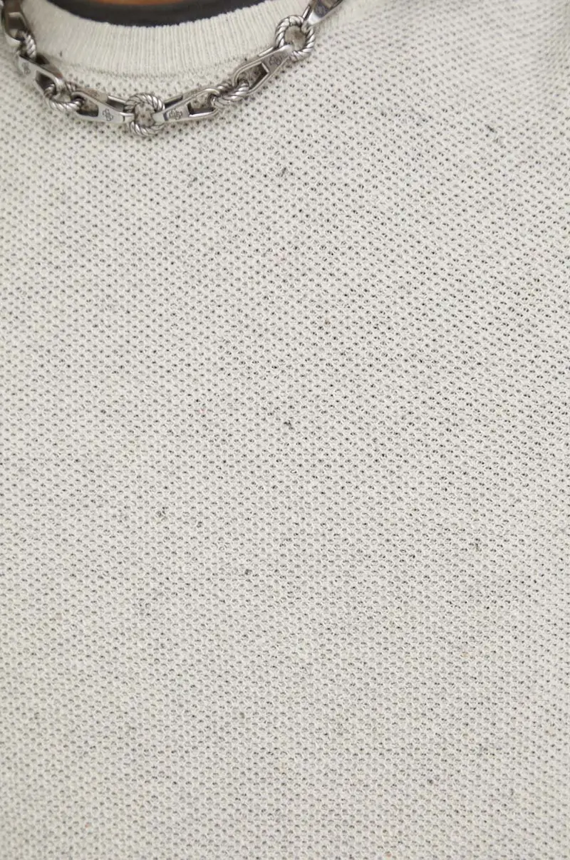 maglione uomo Beige miniatura 5