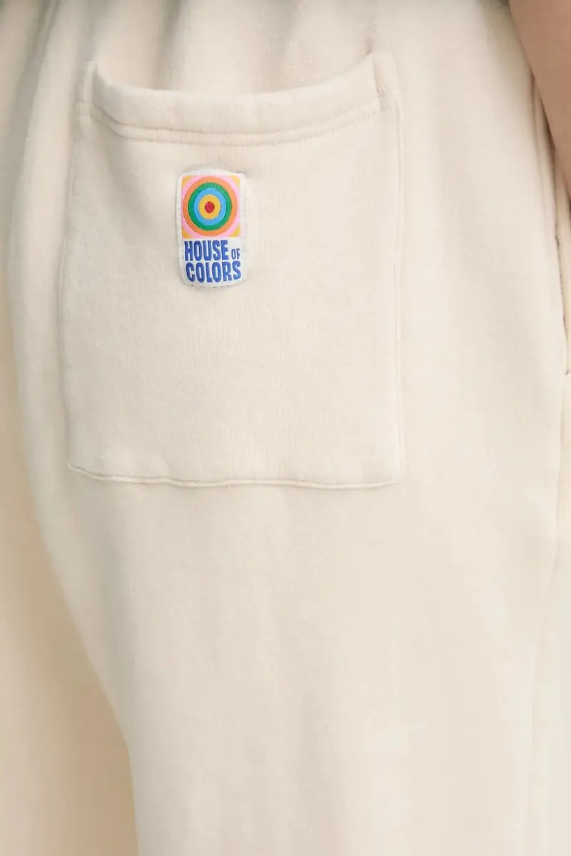 pantaloni tuta Beige miniatura 4