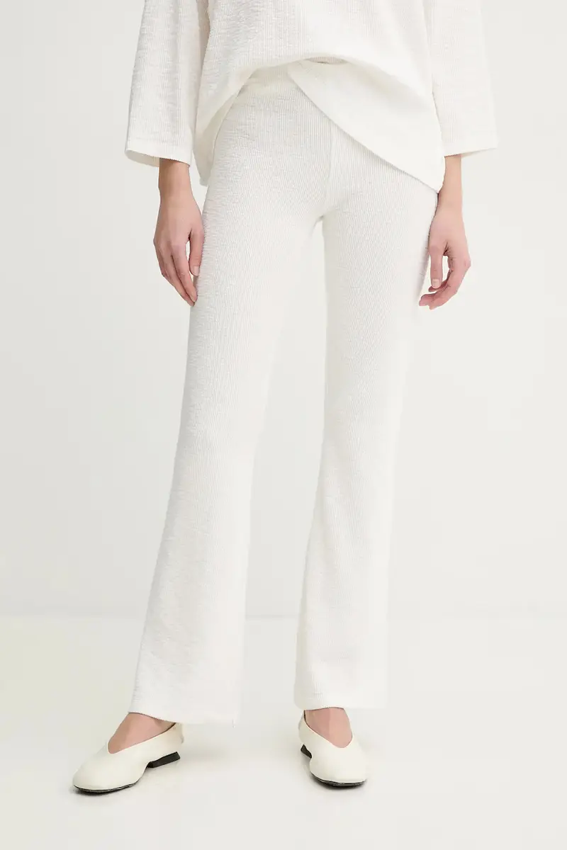 pantaloni tuta donna colore bianco YRU05AE25