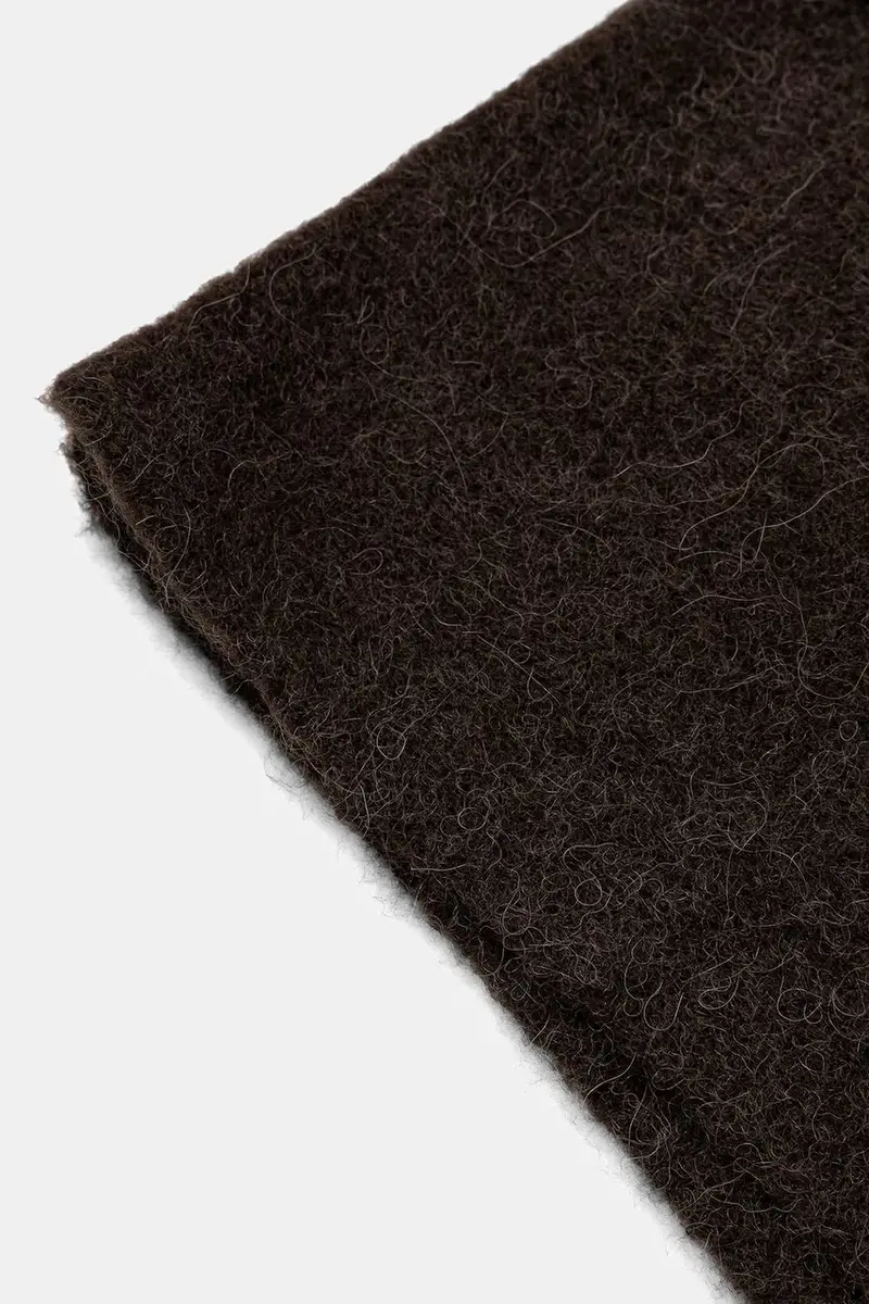 passamontagna con lana Marrone miniatura 3