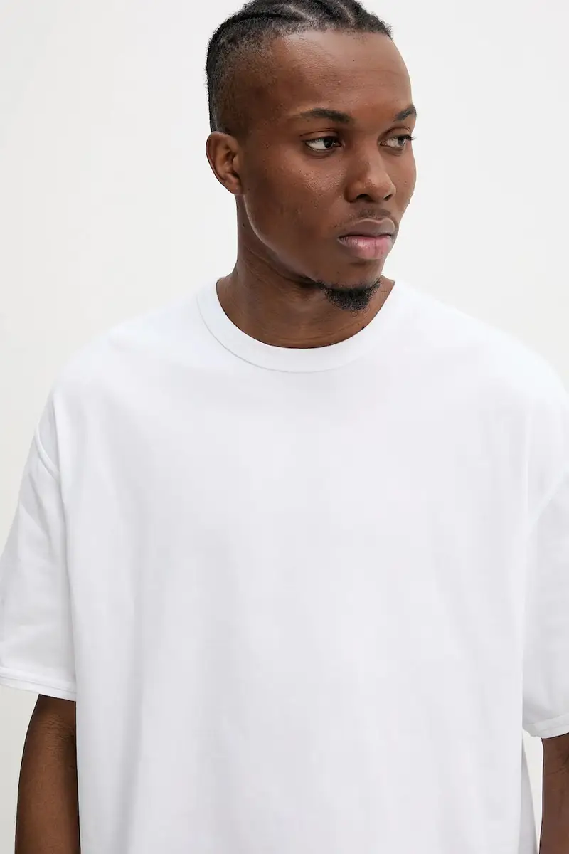 American vintage T-shirt Bianco 4010185 miniatura 4