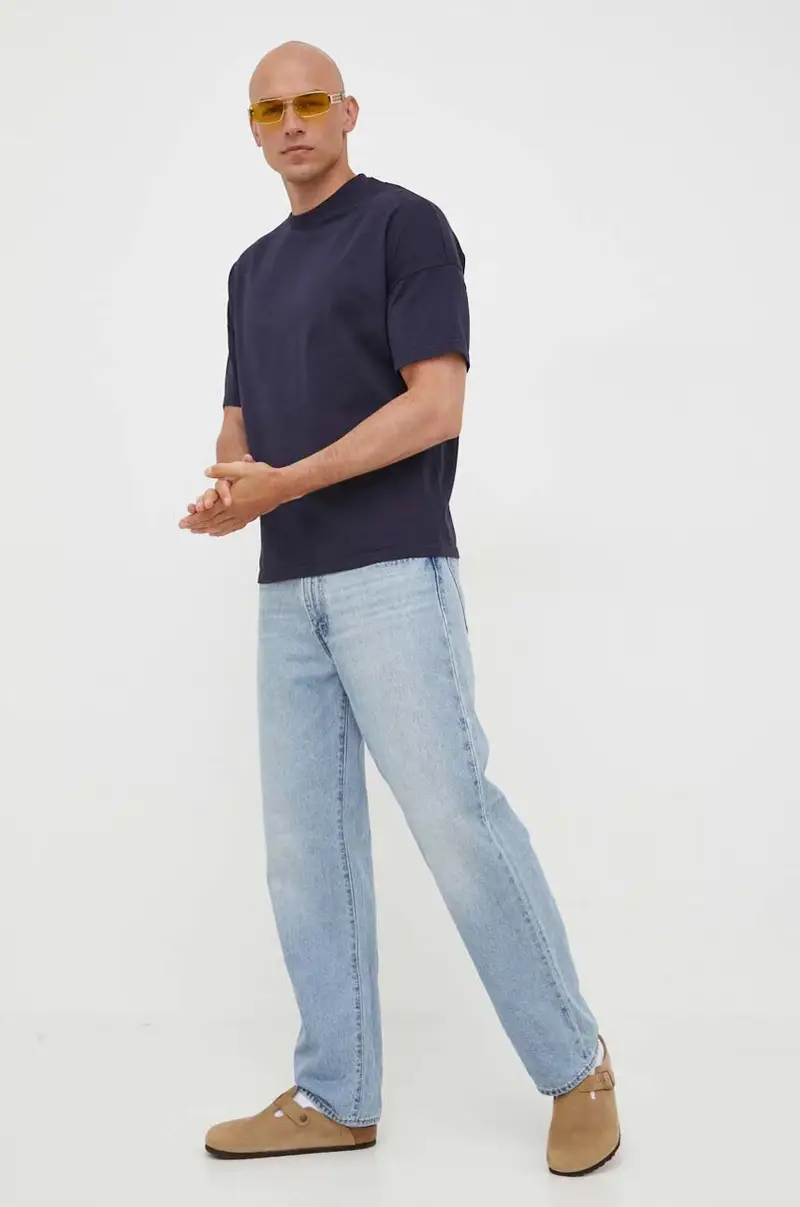 American vintage T-shirt Blu 3981090 miniatura 2