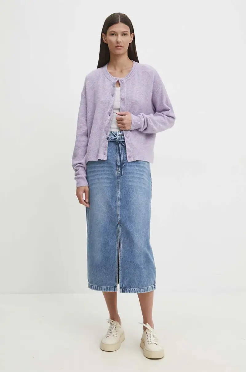 American vintage Top Grigio 4010240 miniatura 2