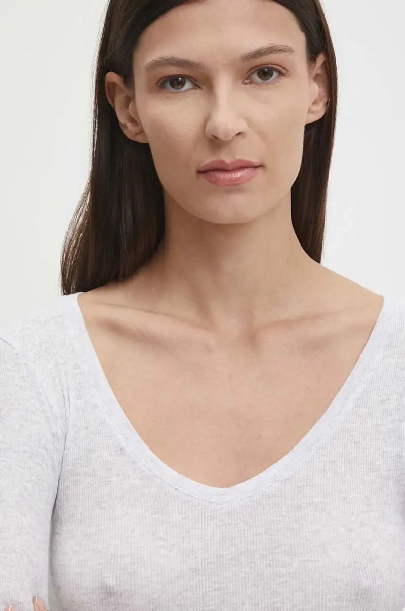 American vintage Top Grigio 4010240 miniatura 4