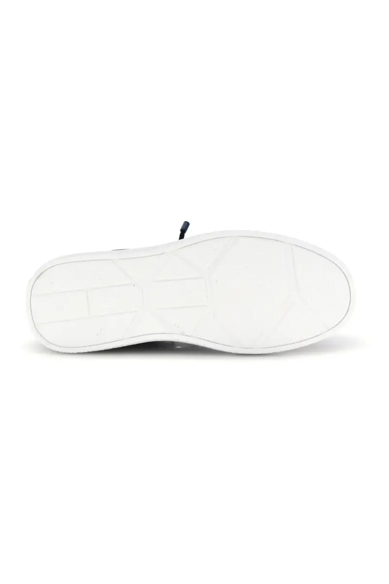 Sneakers blu bicolore con lacci elastici Amerigo Vespucci AV410 [BLUE] miniatura 5