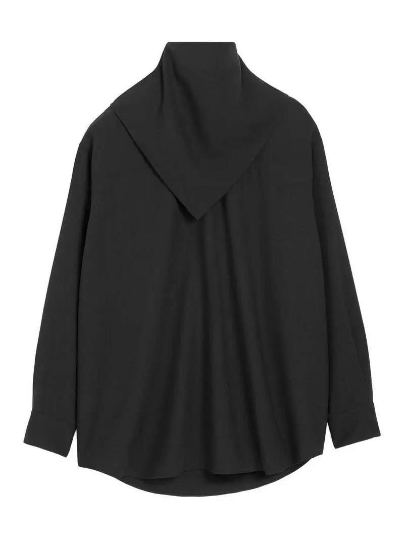 Bandana Wool Blouse Grigio