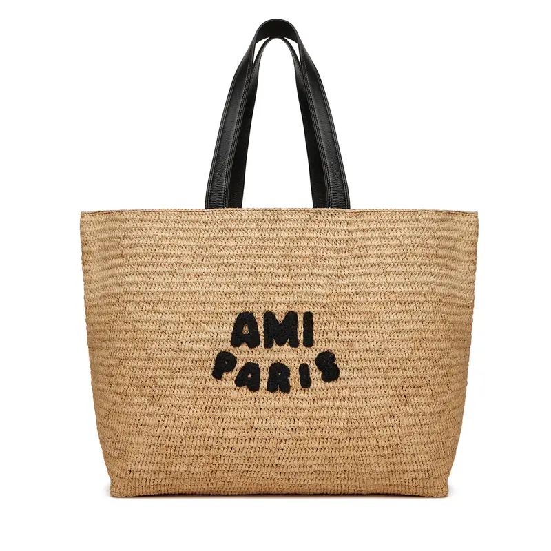 Borsetta AMI Paris ULL033.AW0077 Beige